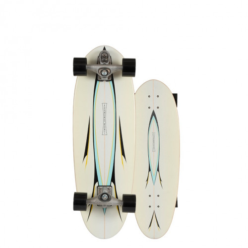 Surfskate Gussie AVALANCHE 31″ by Slide Surf Skateboards.