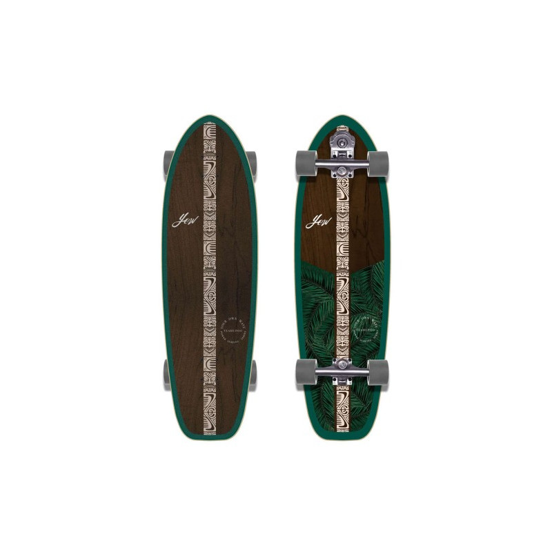 Surfskate Gussie AVALANCHE 31″ by Slide Surf Skateboards.