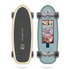 Surfskate Gussie AVALANCHE 31″ by Slide Surf Skateboards.