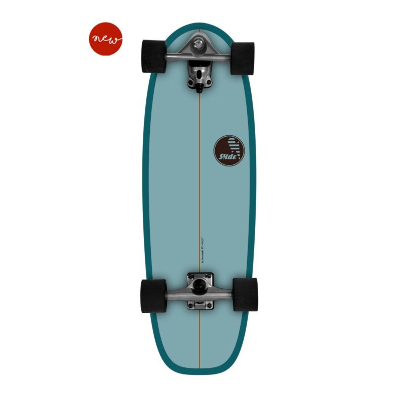 Surfskate Gussie AVALANCHE 31″ by Slide Surf Skateboards.