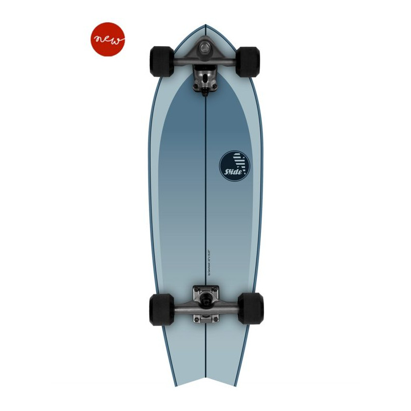 Surfskate Gussie AVALANCHE 31″ by Slide Surf Skateboards.