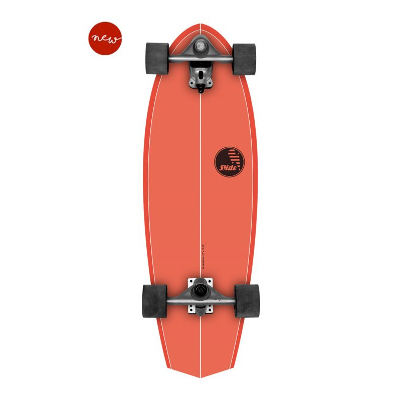 Surfskate Gussie AVALANCHE 31″ by Slide Surf Skateboards.