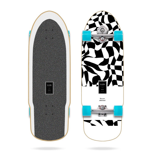 Surfskate Gussie AVALANCHE 31″ by Slide Surf Skateboards.