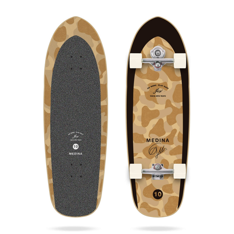 Surfskate Gussie AVALANCHE 31″ by Slide Surf Skateboards.