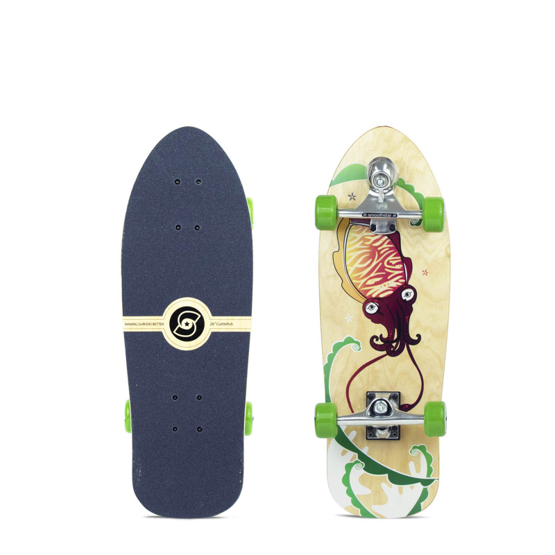 Surfskate Gussie AVALANCHE 31″ by Slide Surf Skateboards.