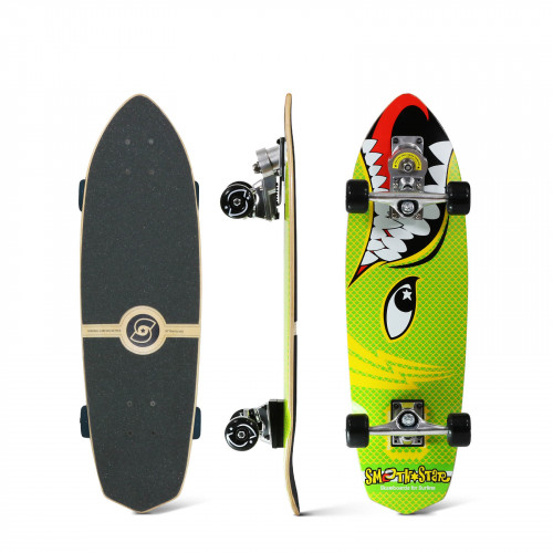 Surfskate Gussie AVALANCHE 31″ by Slide Surf Skateboards.