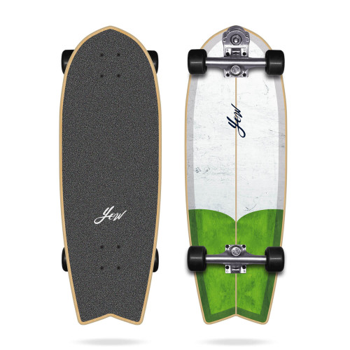 Surfskate Gussie AVALANCHE 31″ by Slide Surf Skateboards.