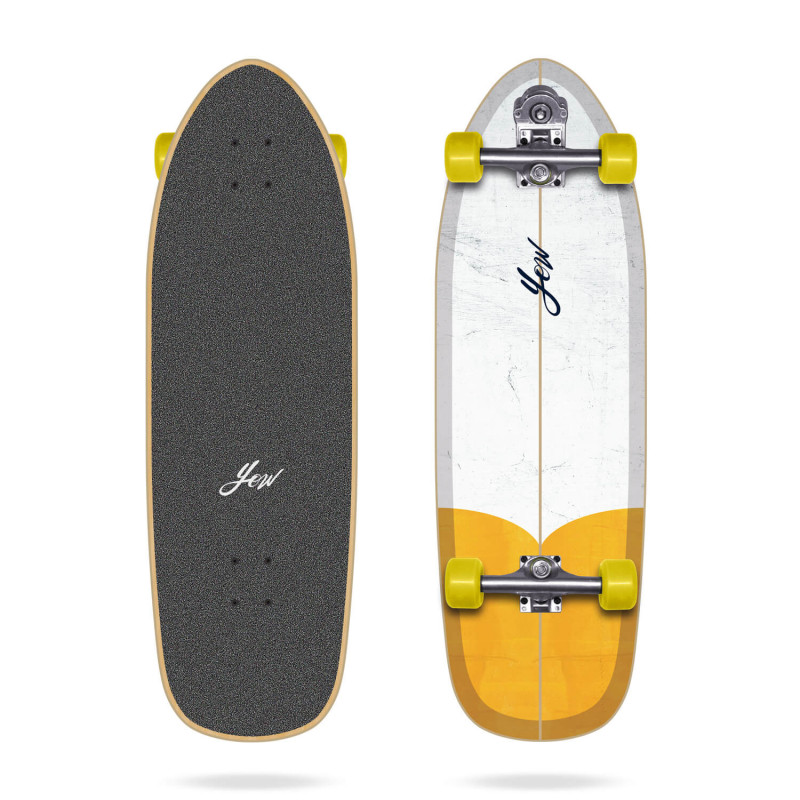 Surfskate Gussie AVALANCHE 31″ by Slide Surf Skateboards.