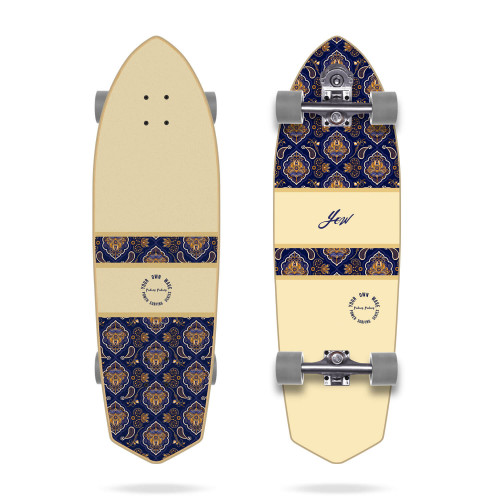 Surfskate Gussie AVALANCHE 31″ by Slide Surf Skateboards.