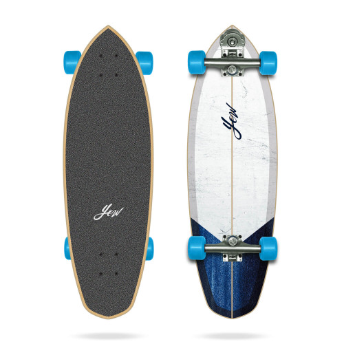 Surfskate Gussie AVALANCHE 31″ by Slide Surf Skateboards.