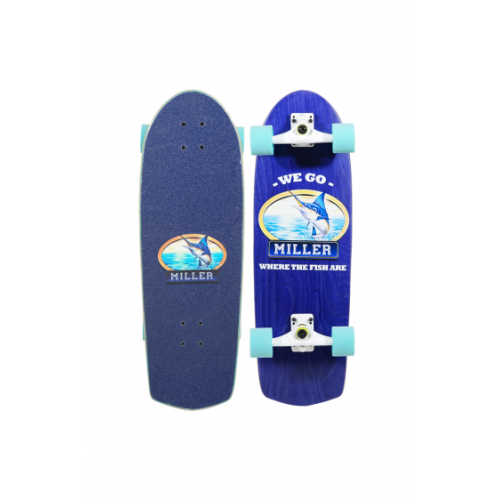 Surfskate Gussie AVALANCHE 31″ by Slide Surf Skateboards.