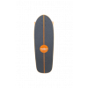 Surfskate Gussie AVALANCHE 31″ by Slide Surf Skateboards.