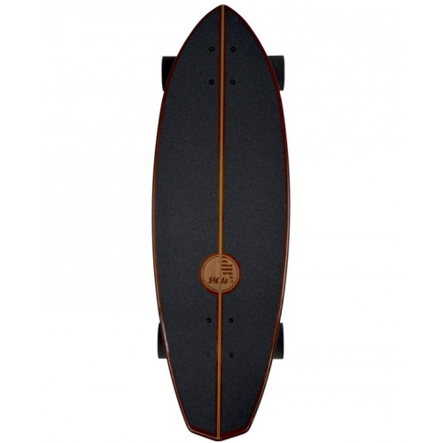 Surfskate Gussie AVALANCHE 31″ by Slide Surf Skateboards.