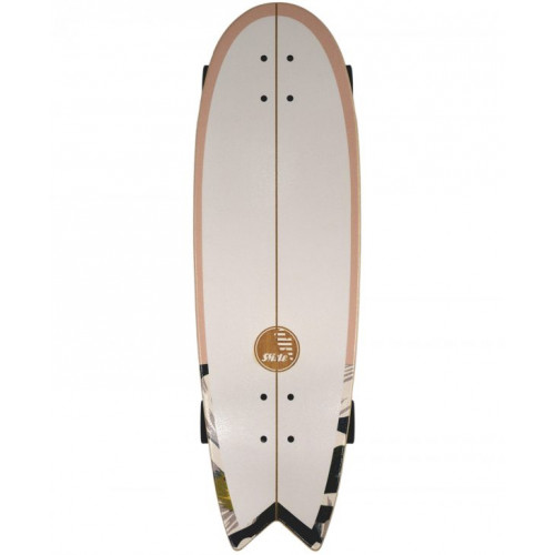 Surfskate Gussie AVALANCHE 31″ by Slide Surf Skateboards.