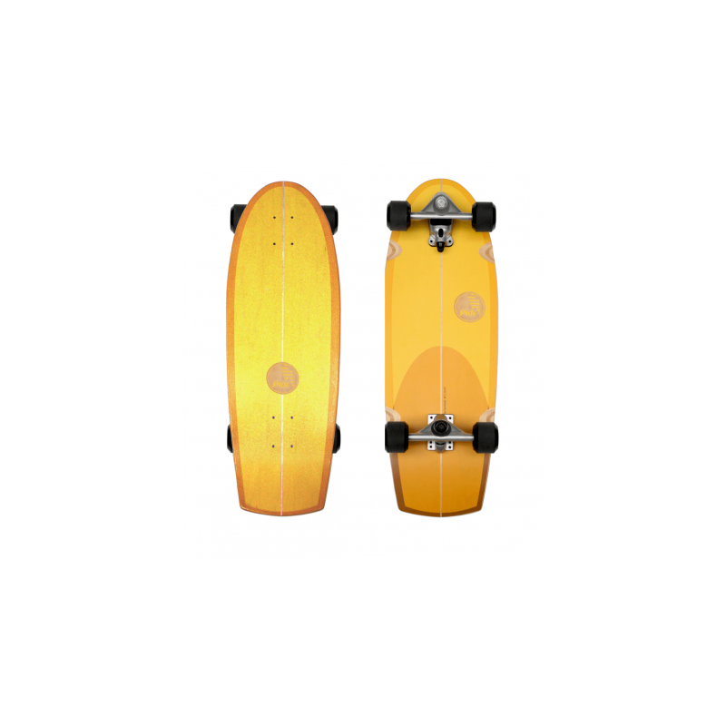 Surfskate Gussie AVALANCHE 31″ by Slide Surf Skateboards.