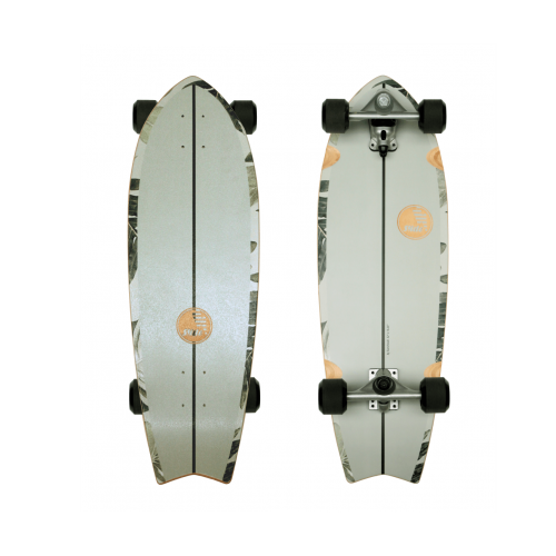 Surfskate SLIDE SURFSKATE FISH PAVONES 32" by Slide Surf Skateboards.