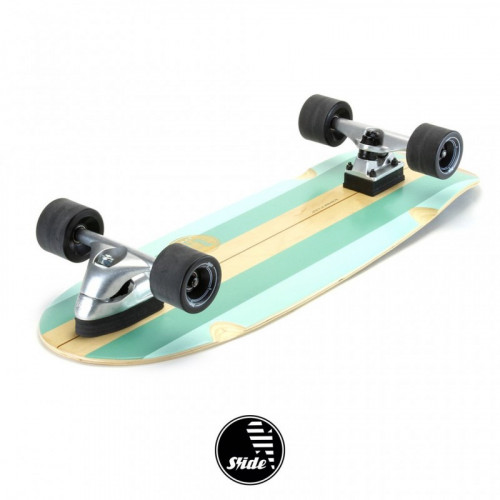 Surfskate Gussie AVALANCHE 31″ by Slide Surf Skateboards.